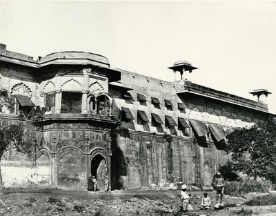 Palace, Delhi by Felice Beato
